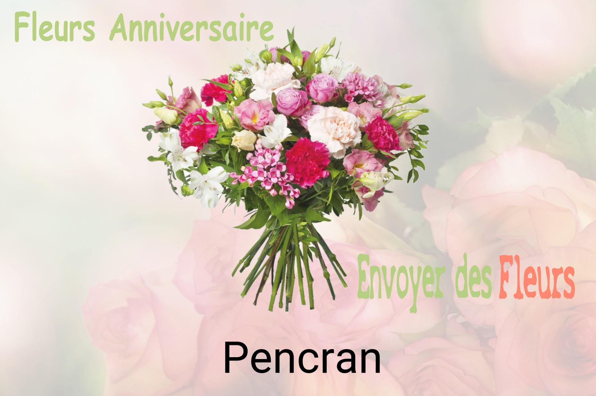 Bouquet de fleurs d’anniversaire livré à Pencran